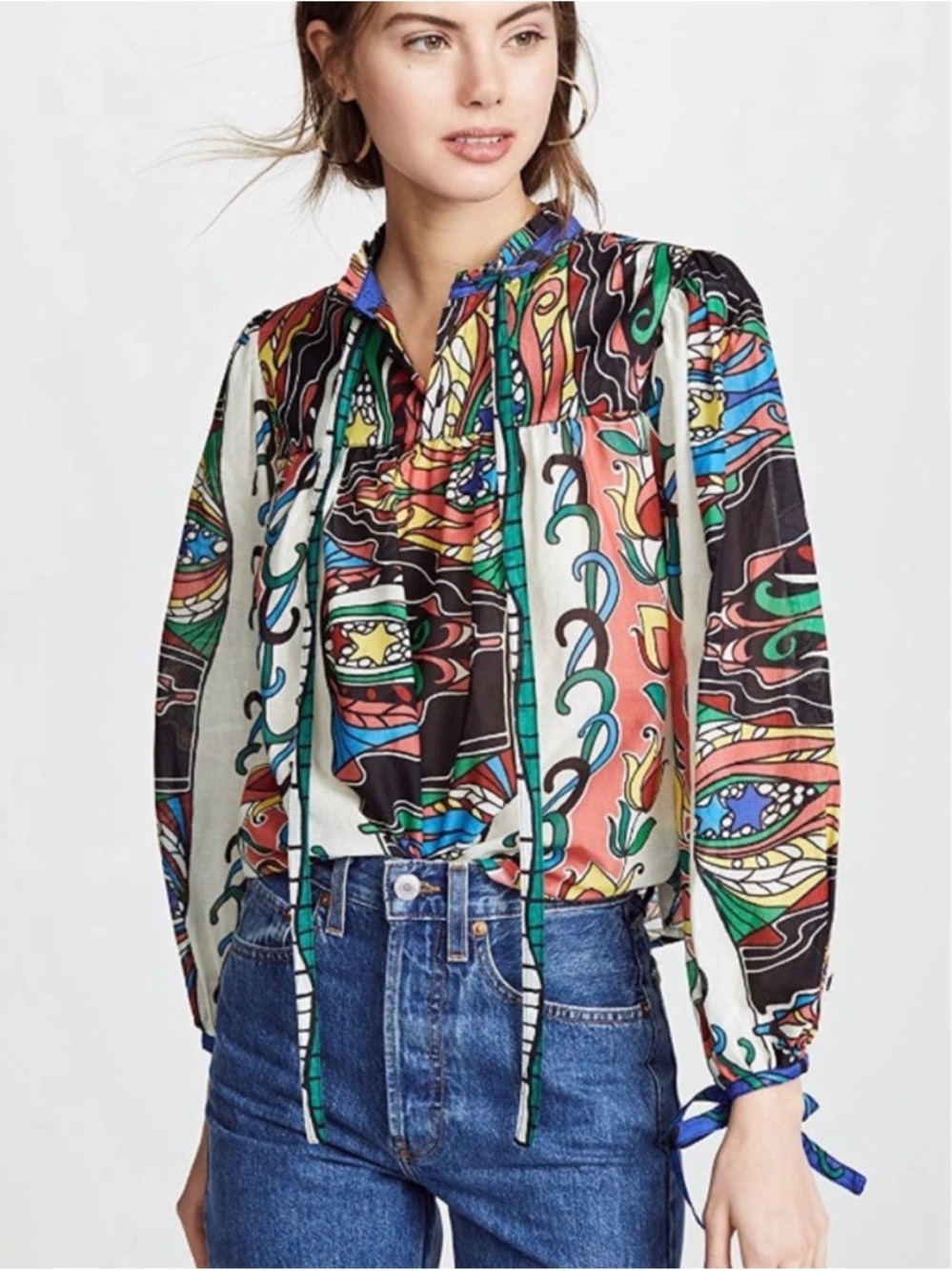 Warm Mystic Multicolor Blouse